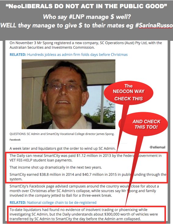 elliemail's tweet photo. @TAFEeducation
Musn't forget $ to #BobDays Training facility either.
#auspol https://t.co/O2PXsizckA