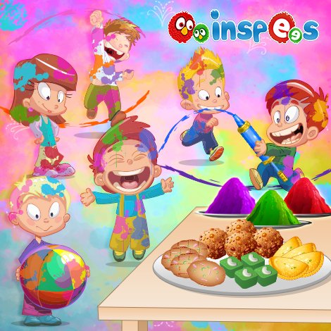 Inspees's tweet image. Enjoy #HOLI themed learning games for kids bit.ly/2mD7Lzz &amp;amp; sweet offers from 10March bit.ly/2iz5Civ
Happy Holi! @Inspees