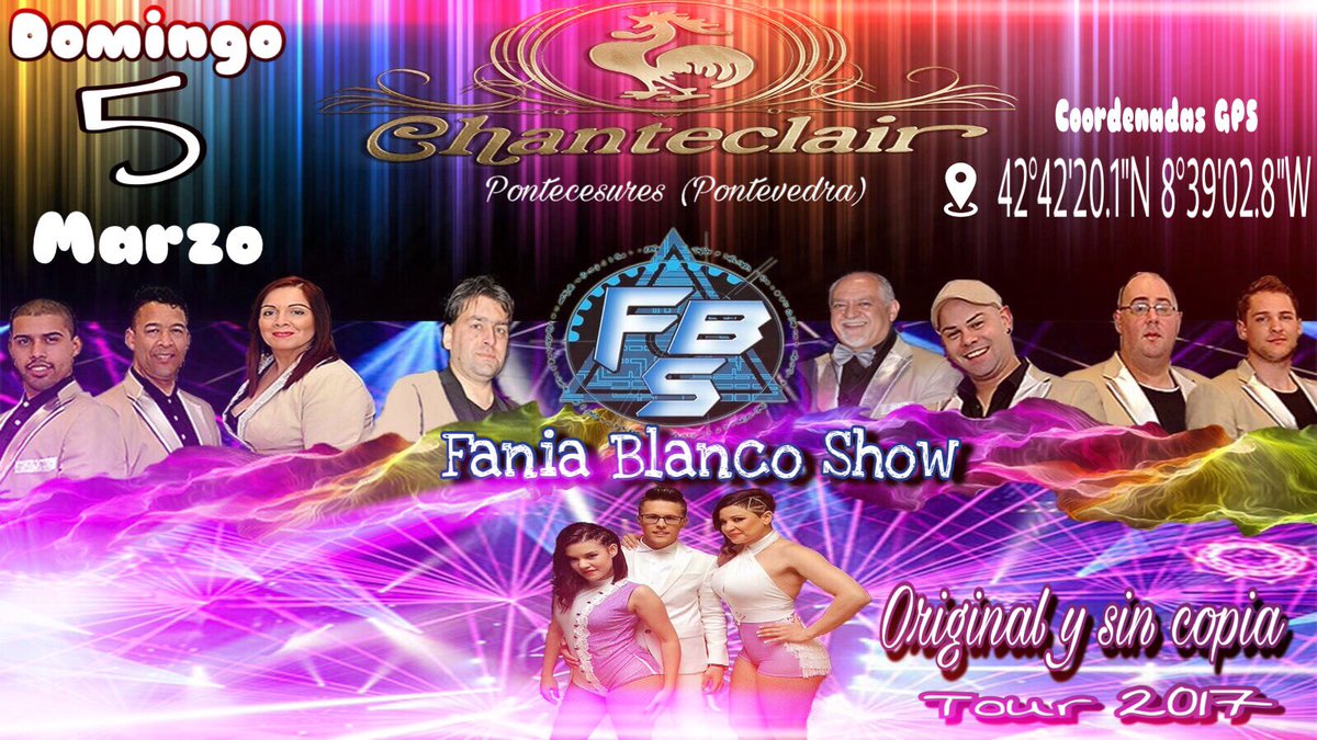 faniablancoshow's tweet photo. Plan para el domingo? Os esperamos en #Chanteclair de sesión tarde-noche 
#FaniaBlancoShow #Originalysincopia 
🎼🎷🎺🎸🎹🥁🎤🎶 https://t.co/Ry3UHD5Rpd