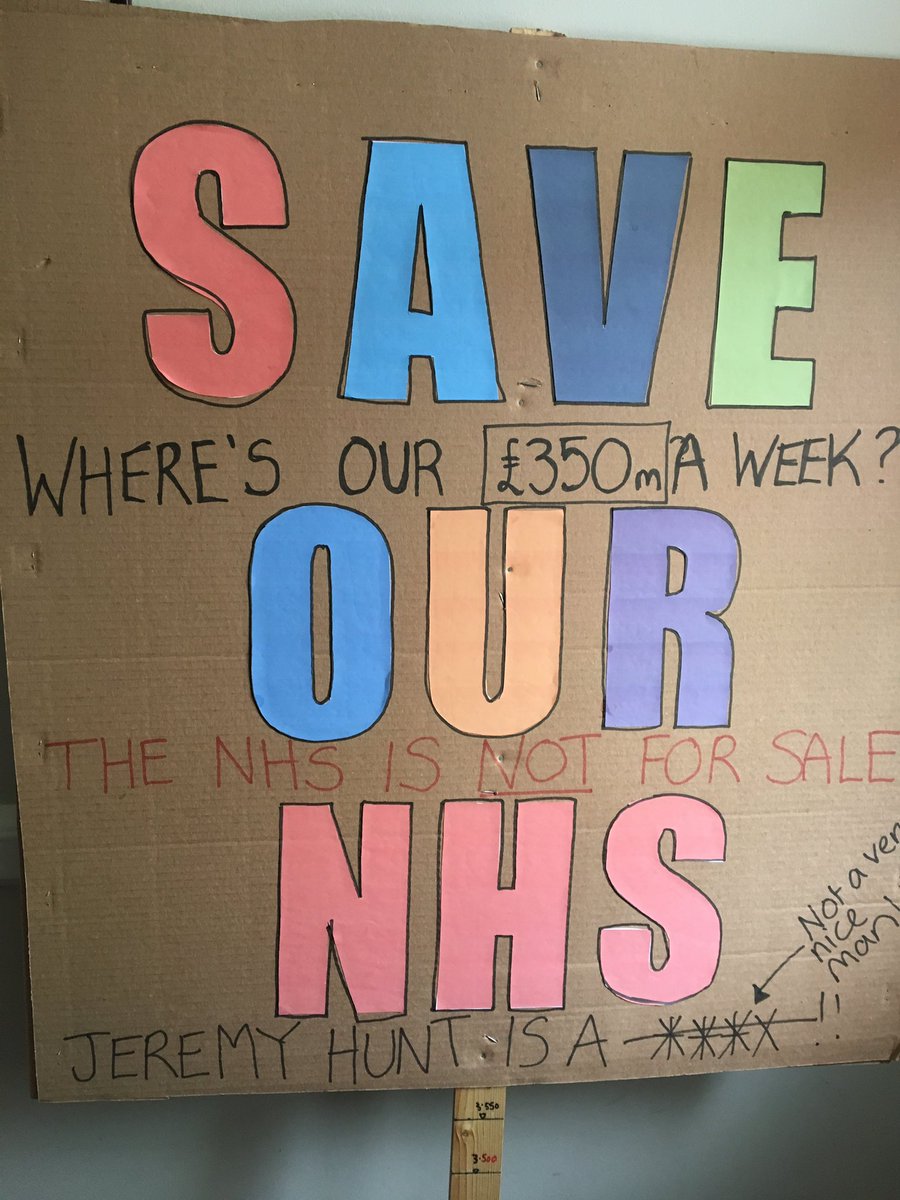 orange_madbird's tweet photo. #SaveOurNHS #OurNHSDemo #OurNHS #NHSMarch #psychologistsagainstausterity #paa https://t.co/Nxvt34X7ax
