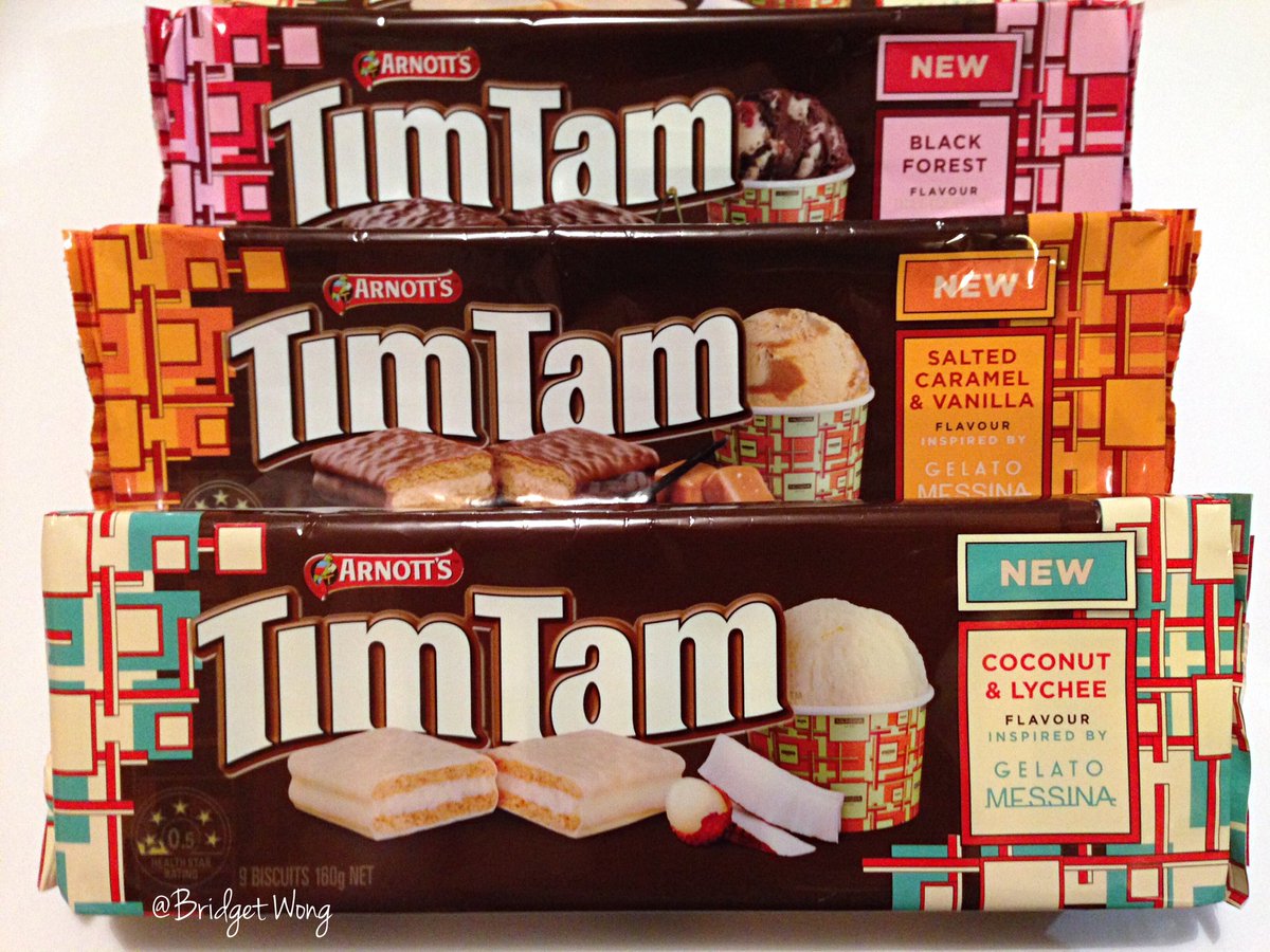 ArrowFoodie's tweet photo. New Tim Tam flavours inspired by Gelato Messina! https://t.co/7Vk6Lnt8cg