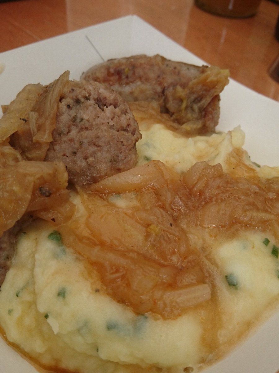 Bangers and mash from <a href="/Greedyswineuk/">Greedy swine</a> to kick off Bitten Street <a href="/oxcastlequarter/">Oxford CastleQuarter</a>