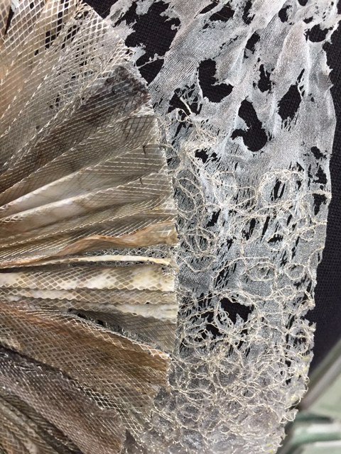 timbent's tweet photo. Great to see @Kings_Ely Textile Dept at @knitnstitchshow. Here’s Moo’s handmade fabric and printed gauze dress. #alevel #textile #design https://t.co/8tcWhJewye