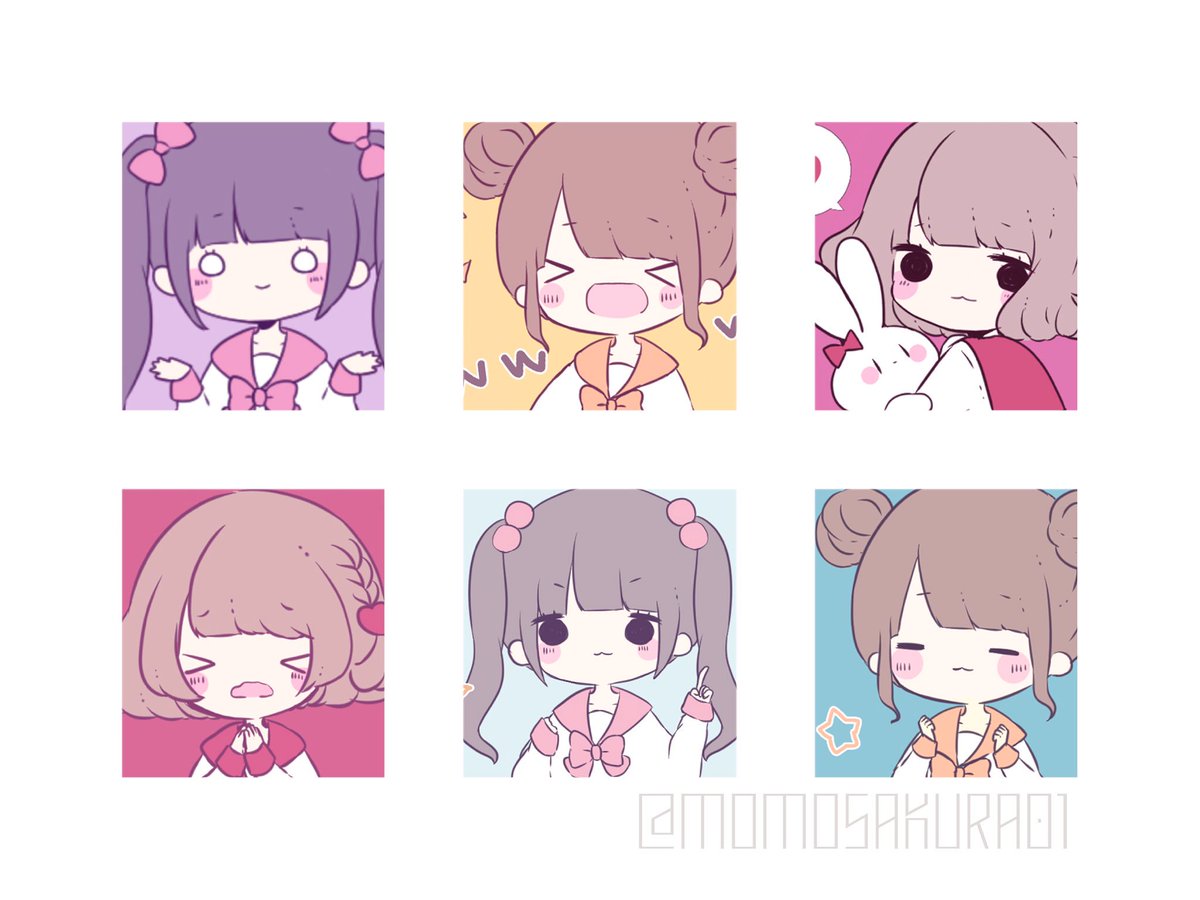 momosakura01's tweet photo. こんな感じのゆるい絵柄とゆるいクオリティでやります～！！💭
🍎〆切：3月12日
🍎参加方法：このツイートをRT
🍎鍵垢＆捨て垢NG
🍎当選人数：6名
フォローいりませんだれでも気軽にどうぞ～！

#アイコン企画 https://t.co/bgPUMop8Rb