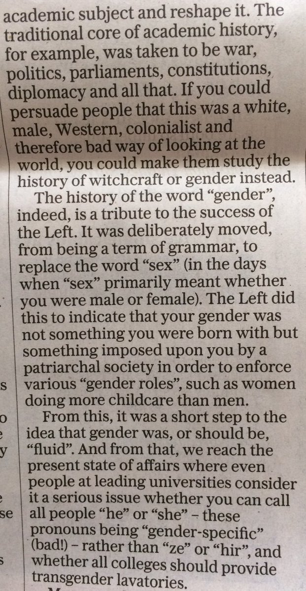 NicholasGuyatt's tweet photo. Comrades: we've been rumbled. Charles Moore in today's @Telegraph on the left's "insidious domination" of higher ed. #DeepStateUniversity https://t.co/mZf0eztVQh