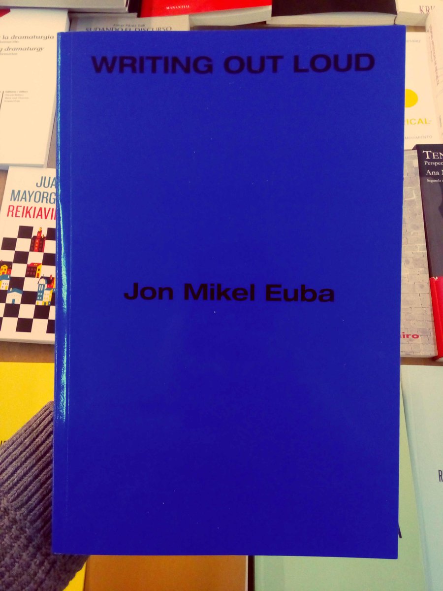 antiliburudenda's tweet photo. editado por la productora holandesa #ificantdance WRITING OUT LOUD de Jon Mikel Euba #CosasQueTenemosEnAntiLiburudenda https://t.co/cP3EAYR8Wz
