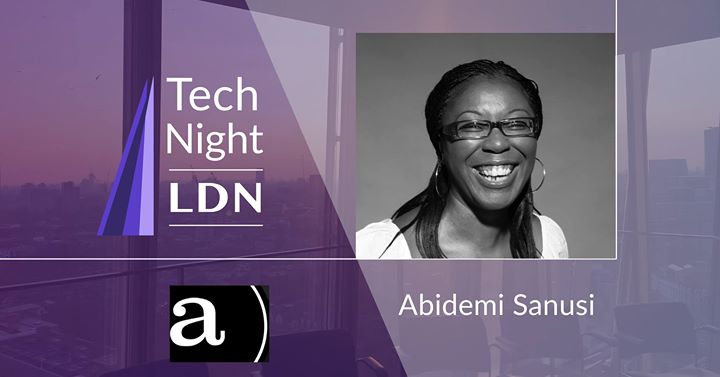 technightldn's tweet image. Tech Night LDN is happy to announce Abidemi Sanusi is also going to be on the panel! @abidemitv - abidemi.tv