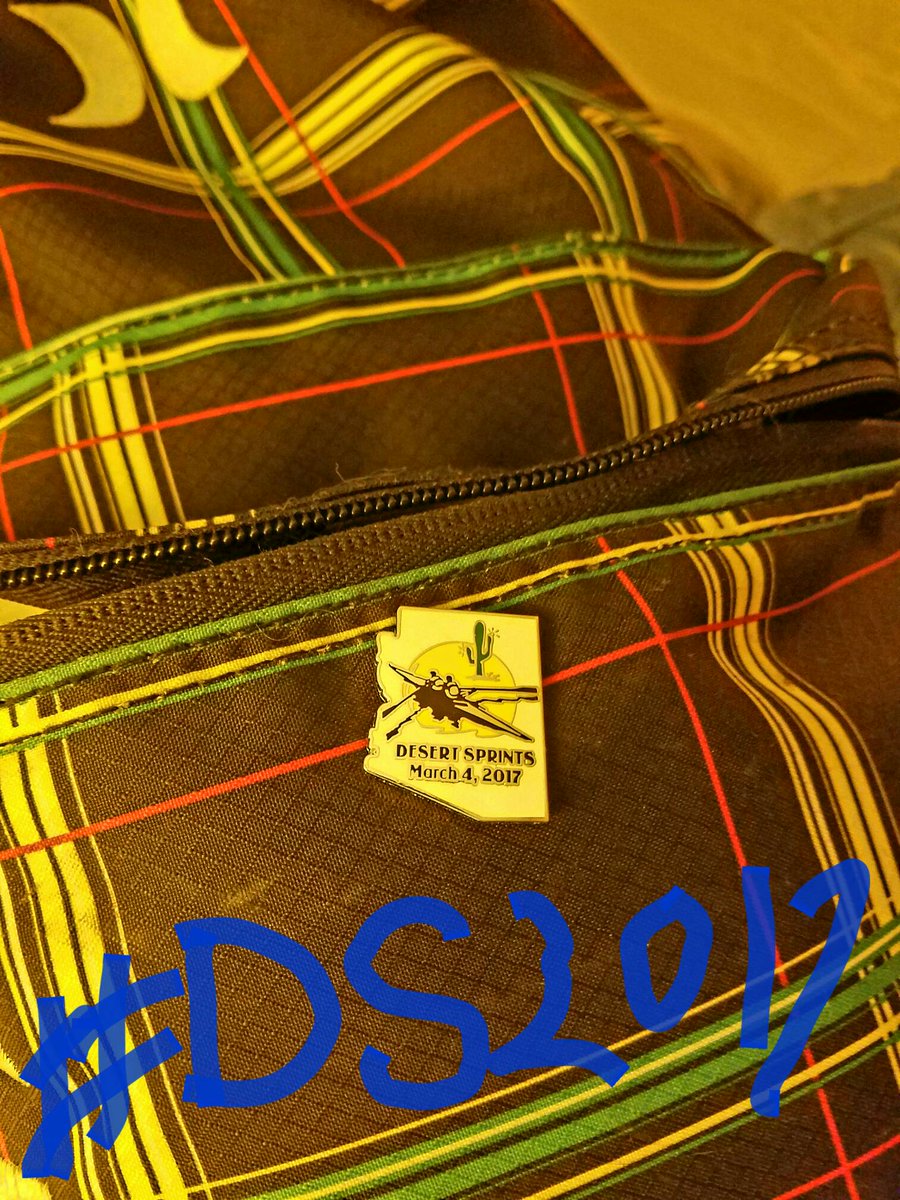 TRA_TempeRowers's tweet photo. It's RACE DAY! Are you ready?? @usrowing #DesertSprints2017 #RegattaPin #PinIt! https://t.co/2dWyzJ2O5i