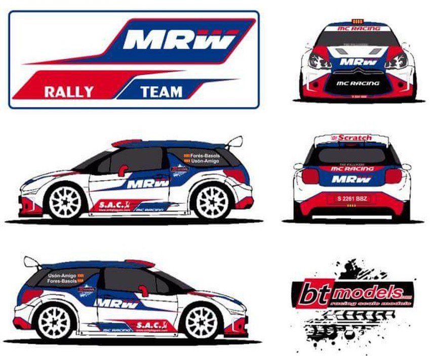 RevistaScratch's tweet photo. El MRW Rally Team presenta su decoración para 2017 https://t.co/sjQbl7QV51 https://t.co/kquE1GIVN1
