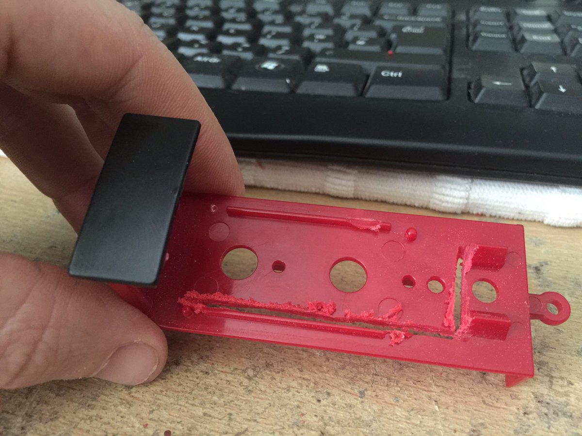 Working on Harvey, slowly preparing him to suit his new chassis.