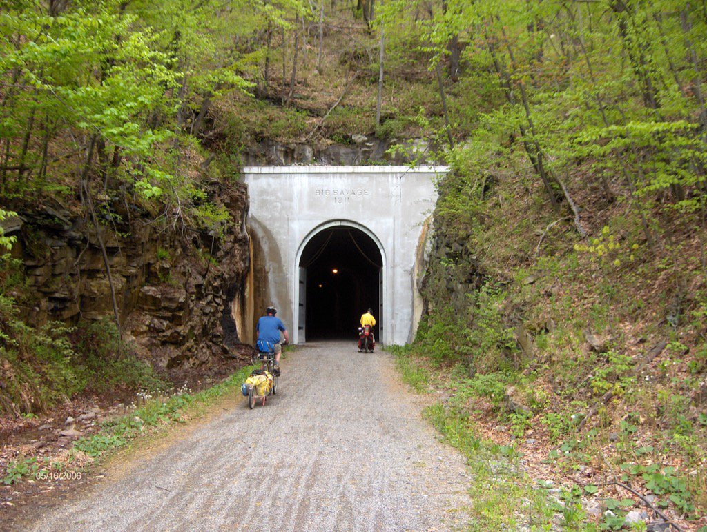 GAP_Trail's tweet image. Anxious for a warm spring? #GAPTrail #BigSavageTunnel #OpeningSoonfortheSeason