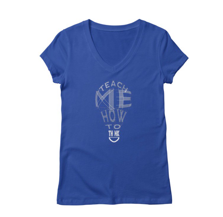LearningDimensi's tweet image. Grab the “Teach Me How To Think” shirt now at LEARNtheBrand Impact Apparel.
#teachmehowtothink #LEARNtheBrand 
learnthebrand.threadless.com