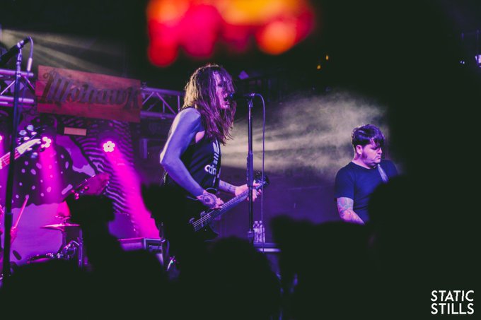 I finally got to shoot my favorite band last night! 📷 @againstme @LauraJaneGrace @mohawkaustin @MarginWalkerTX<a href="/tag/tbt"class="tags"><span>#tbt</span></a><a href="/tag/bigboys"class="tags"><span>#bigboys</span></a><a href="/tag/youcancoloroutsidethelinesfilm"class="tags"><span>#youcancoloroutsidethelinesfilm</span></a>