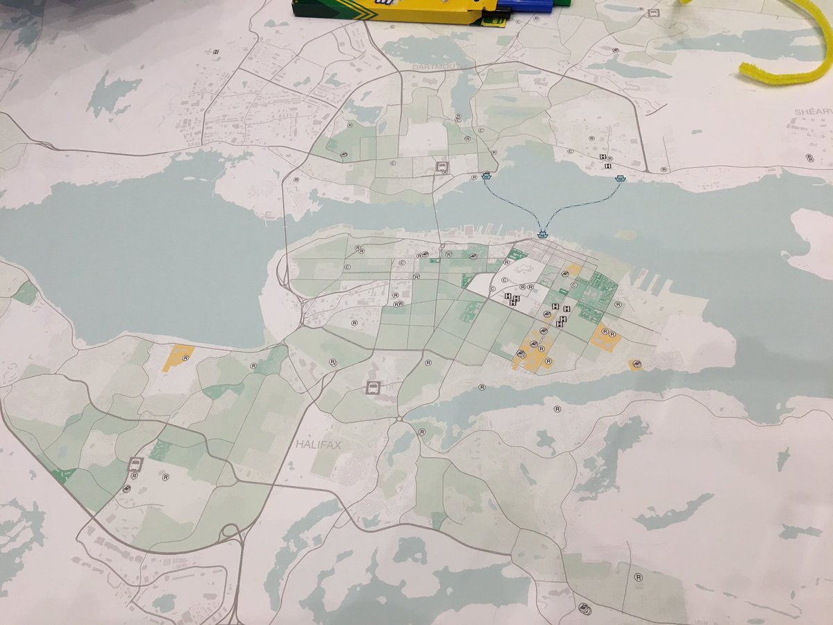 SamAustinD5's tweet photo. Playing transit planner for the afternoon at #shiftintransit with @David_Hendsbee and others https://t.co/4I3XzedJC8