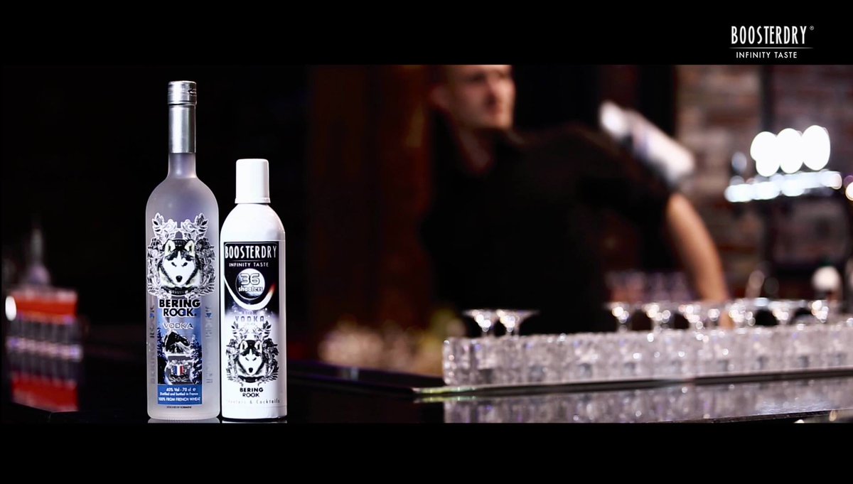 Boosterdry's tweet photo. 🍸Boosterdry Bering Rock Edition🍸
     Made from the best 👌
#beringrock #vodka #boosterdry #foam #drink https://t.co/ND5Di9jCAO