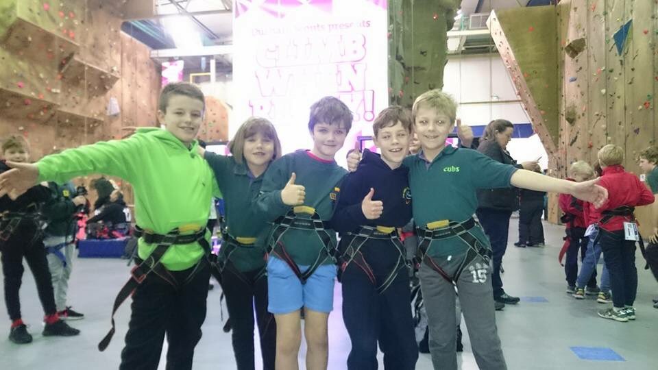 12darloscouts's tweet photo. Team 12th Darlington Cub Pack at this years #climbwhenready competition #scoutandproud #ukscouts https://t.co/ZG7pH11g7N