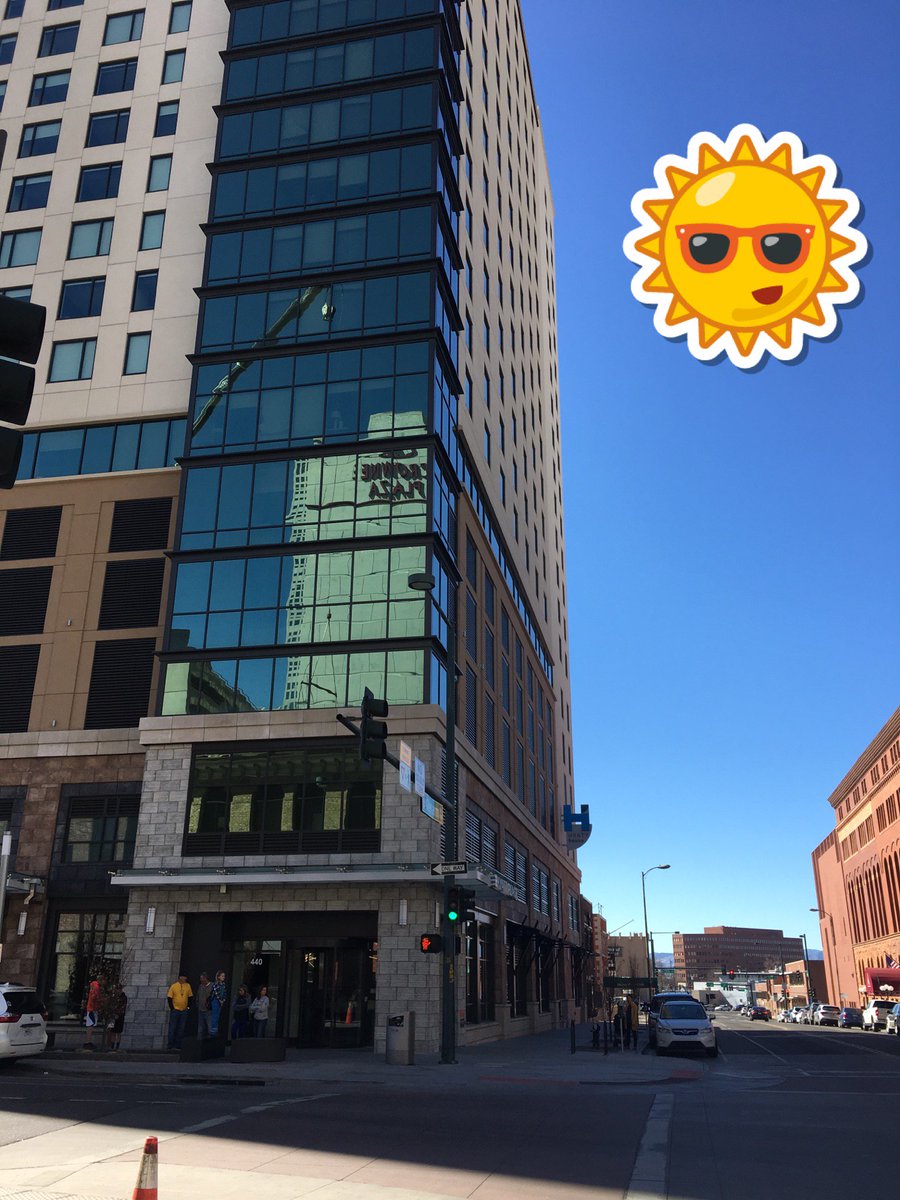chuckvideo's tweet photo. I think I'm going to like this place. (@ Hyatt Place Denver/Downtown - @hyattplaceden) https://t.co/SDF0DLqGcO https://t.co/YkYNQvfA2Q