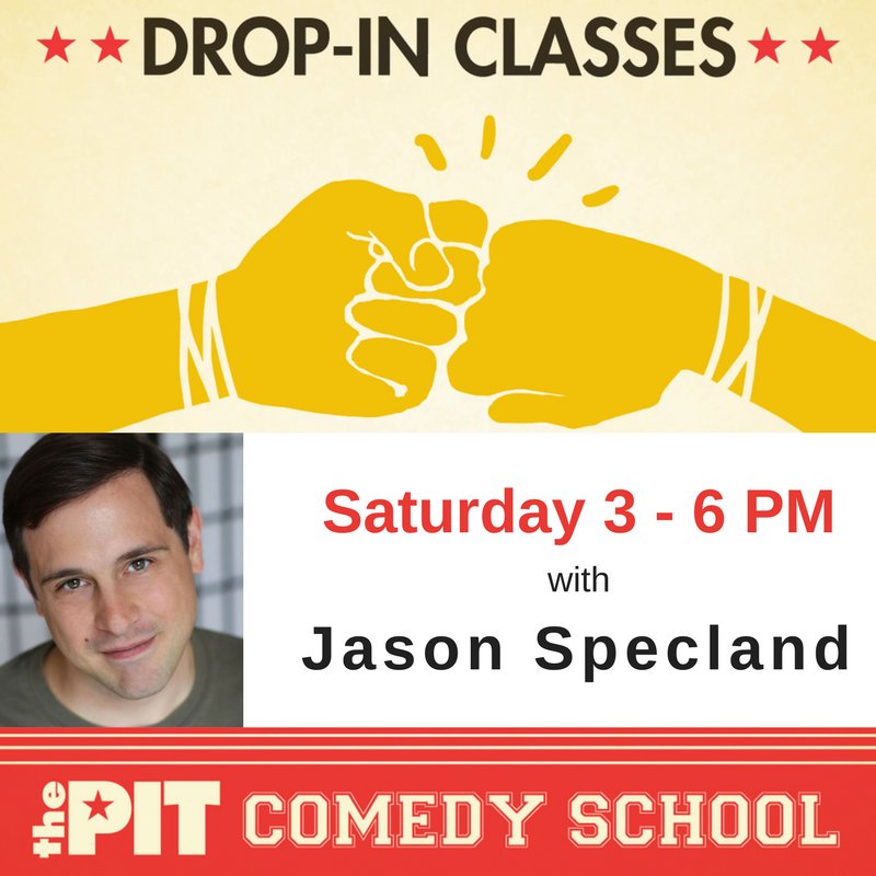 simplestudios's tweet photo. Spend your #Saturday #laughing w/ @thepitnyc drop-in #improvclass w/ #JasonSpecland! $30 for citizens & $20 for #PITizens CASH ONLY! https://t.co/sPftBQ1ekJ