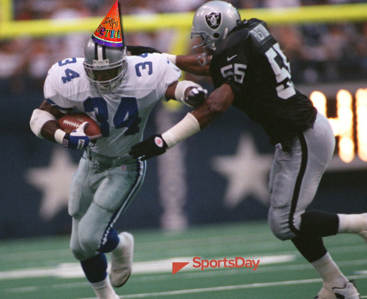 Happy (belated) 55th birthday to former Dallas Cowboys great Herschel Walker!!  