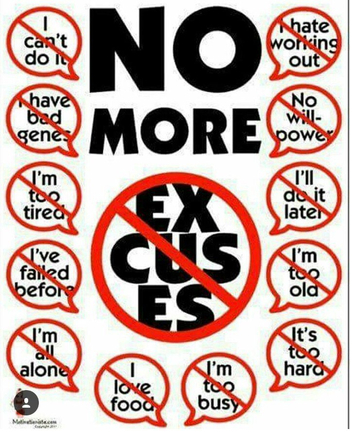 VeeVaah's tweet photo. No More Excuses! 
Stay Healthy,  Stay Wealthy. 
Let's get moving. 
#fitspo #fitspiration #healthy #motivation #wellness #fitness  #veevaah https://t.co/VP4g6Z8Y8S