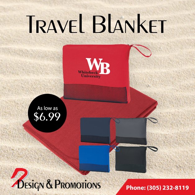 DesignAndPromos's tweet image. Thinking to promote your band during the weekend? bit.ly/2lcsHgD
#Leisure #TRAVELBLANKET #PROMOTIONALPRODUCTS #travelitems