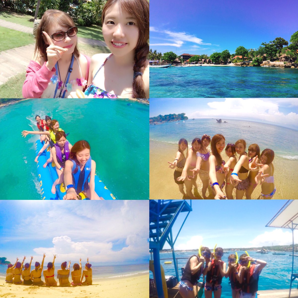 ___maaayuuuu's tweet photo. 卒業旅行 inバリ島🏝👙🐠👭
3泊5日往復約20時間の旅✈️🇮🇩

毎日が濃すぎて余韻が🤦🏻‍♀️💭
何かとハプニング続出でみんな帰国できんくなるかと思ったけどそれも思い出なり😝笑
一生忘れられない思い出の旅になった✈️♥️👭👭👭👭
みんなアクチンタカム〜〜😘♥️テリマカシ🙏♥️ https://t.co/OodlKN29si