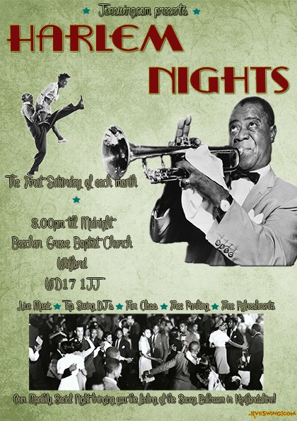7 adv tickets left for Harlem Nights Social Dance tonight with <a href="/Jiveswing/">JiveSwing.Com</a> and @DFTC_band . ymlp.com/zhCxIa