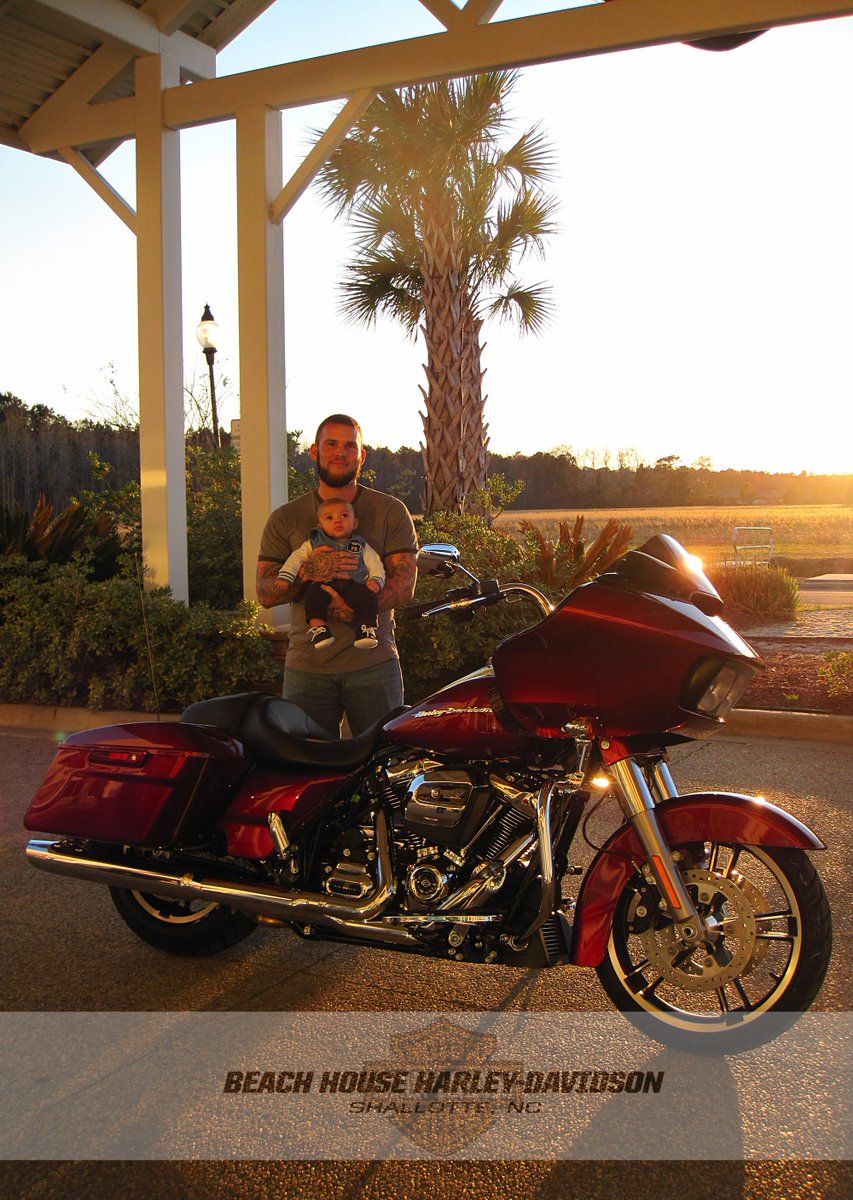 BeachHouseHD's tweet photo. #DUSTY and his #new 2017 #Harleydavidson #FLTRXS #velocityred #red #hd #harley #babiesfirstharley #bhhd #beachhousehd #motorcycle #biker https://t.co/wmjaNY7XJG