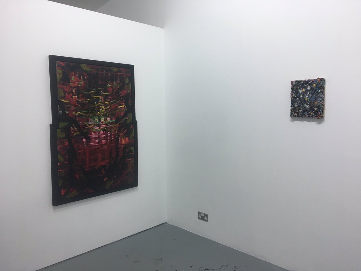 joepacker17's tweet photo. #andifadoubledeckerbus @Kingsgateworksh open today until 6pm #joepacker #philallen #painting https://t.co/RbFel4EiUz