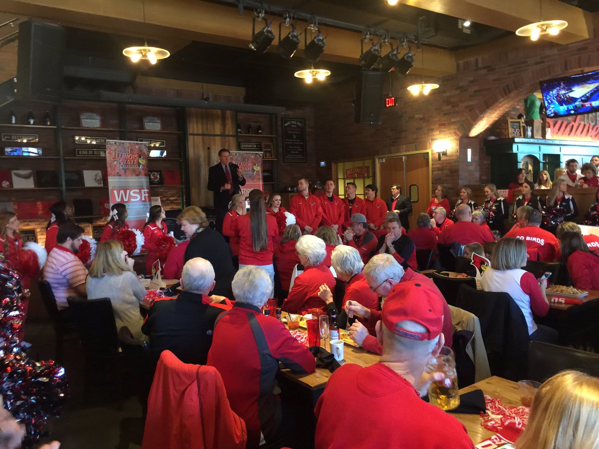Redbird_MBB's tweet photo. Be sure to head over to @STLBudBrewHouse today for the #RedbirdRally Doors open at 9 a.m., and our event runs from Noon-1:30 p.m. https://t.co/rgd8ZphSKl