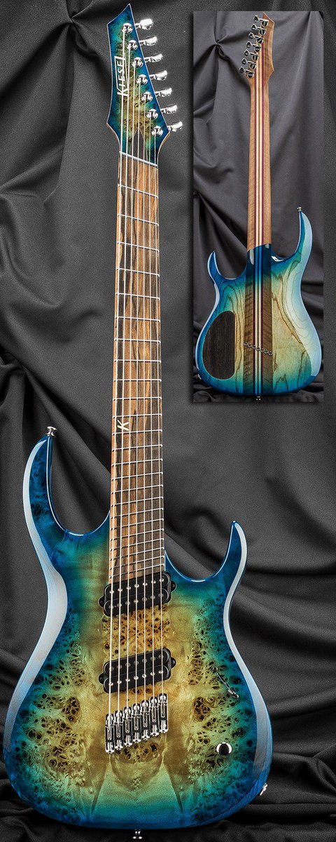 Kiesel 即納コーナー新入荷 KM7 $3309 7弦ファンフレ A7H $2474 7弦