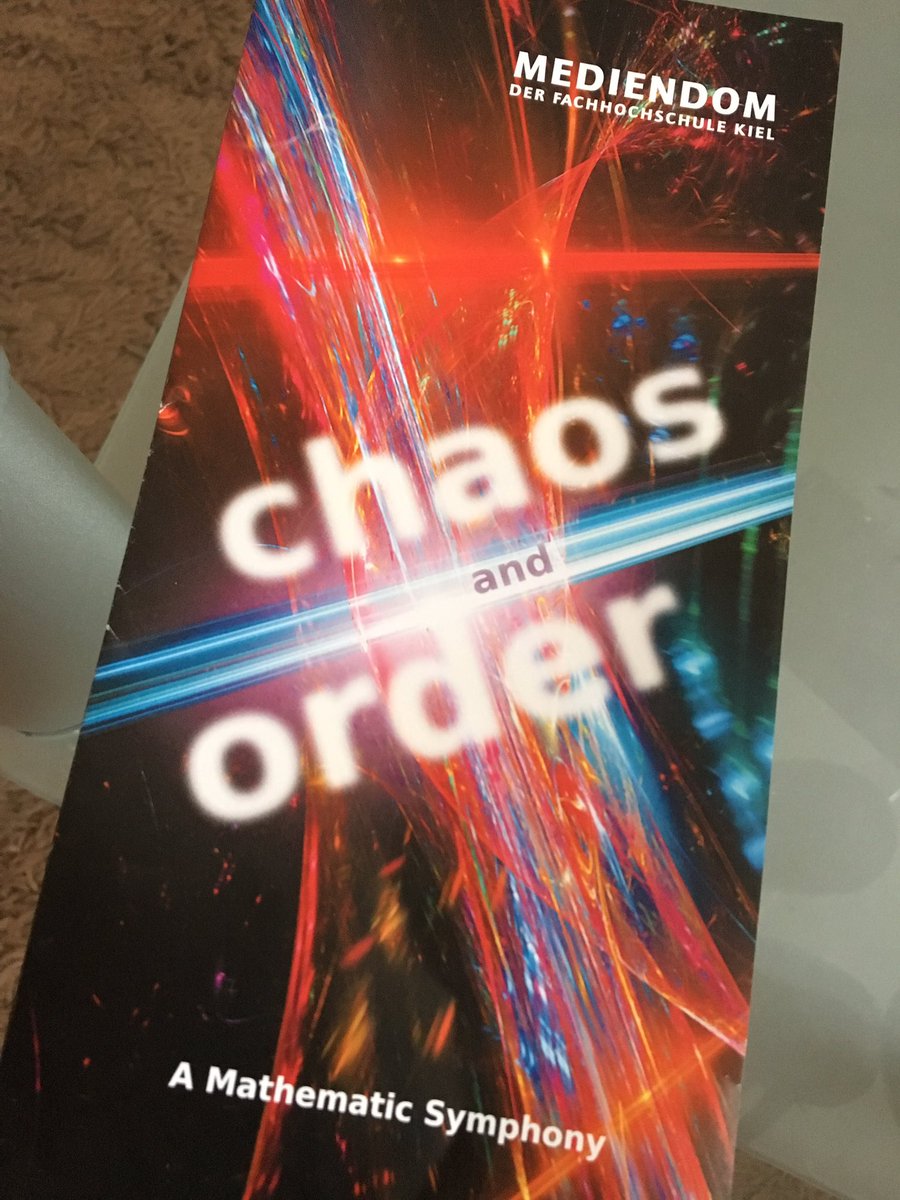 Ich bin nachhaltig beeindruckt... #chaosandorder <a href="/Mediendom/">Mediendom</a> #Kiel