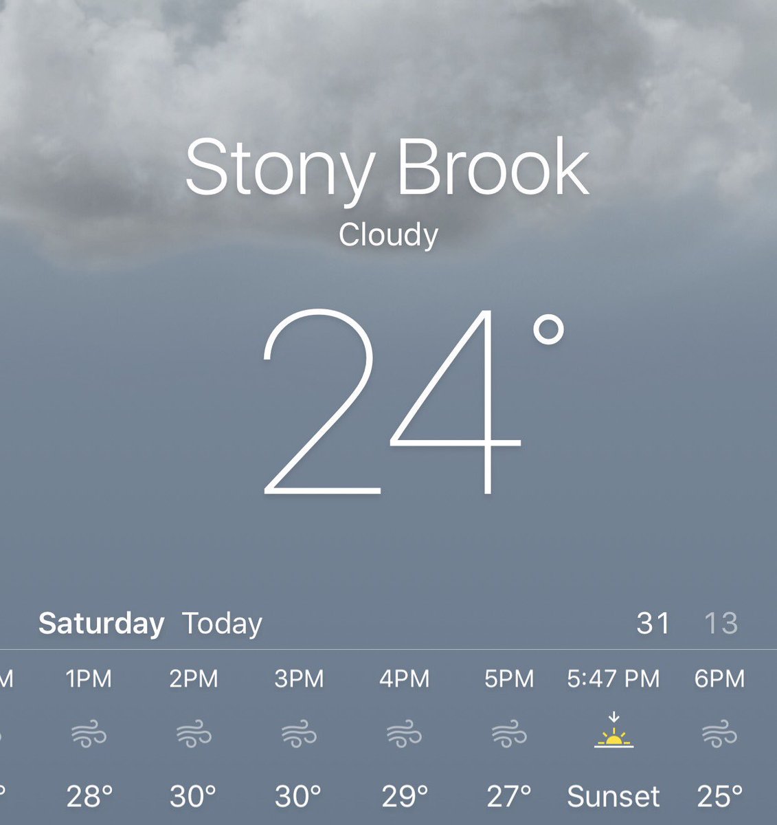 Nothing like some perfect Long Island weather for the first game #getyasomelayers