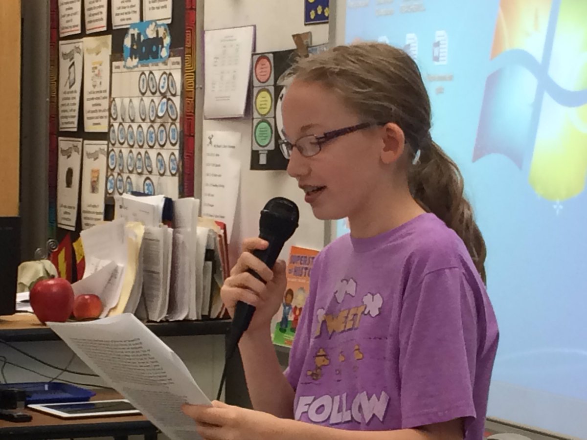 Beyer's 5th grade tweet media