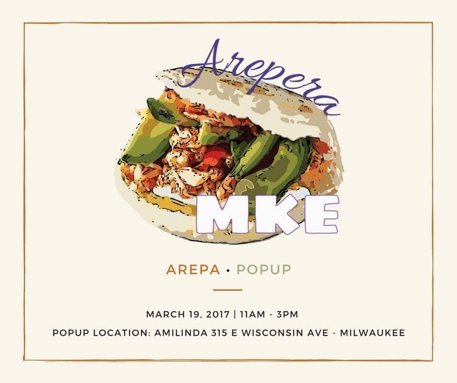 AreperaMke's tweet photo. 15 days for our pop-up !! Put it on your calendar 👌👆👆 #areperamke at  @amilindamke https://t.co/KQyJTC9qLD