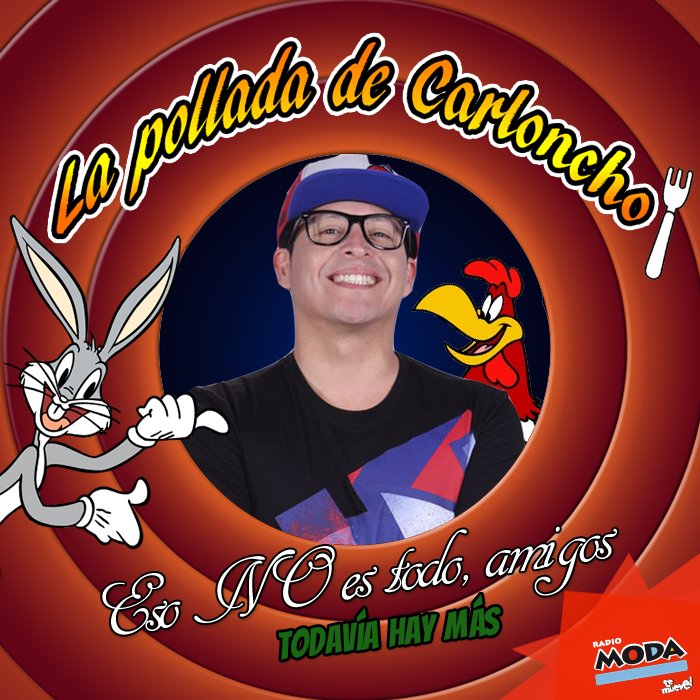 ModaTeMueve's tweet photo. ¡Arrancó el fin de semana con 'La Pollada de Carloncho'! :D
LIKE y escúchanos en vivo -> https://t.co/Oc2jtySAcs https://t.co/qi2zyACh2u
