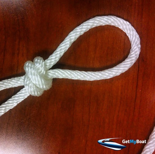 Getmyboat's tweet photo. We're bringing back #NameThatKnot! Do you know what this knot is? https://t.co/EKcRWZtdPT