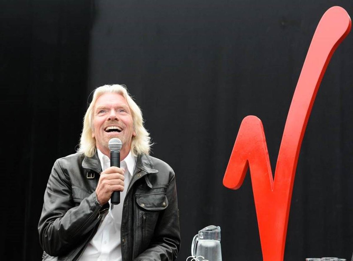 Richard Branson tweet media