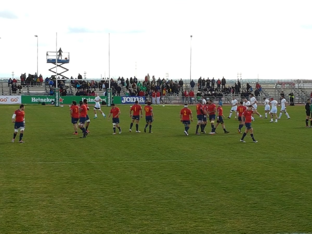aberronko's tweet photo. @ferugby @movistarrugby @trecet @FermindelaCalle  En el comienzo del partido contra Geórgia https://t.co/EduoXoyJCc