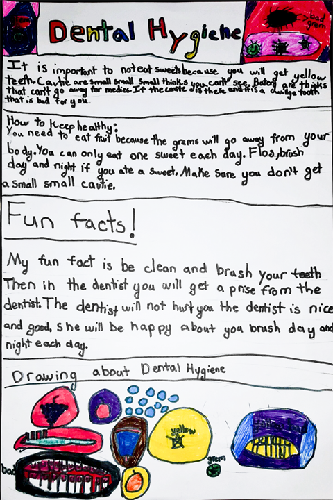 SDHNMD's tweet photo. "The dentist will not hurt you the dentist is nice and good." We sure hope so, Kavya Like if your "dentist is nice and good." #MsClarksClass https://t.co/95UdSbN3Dj