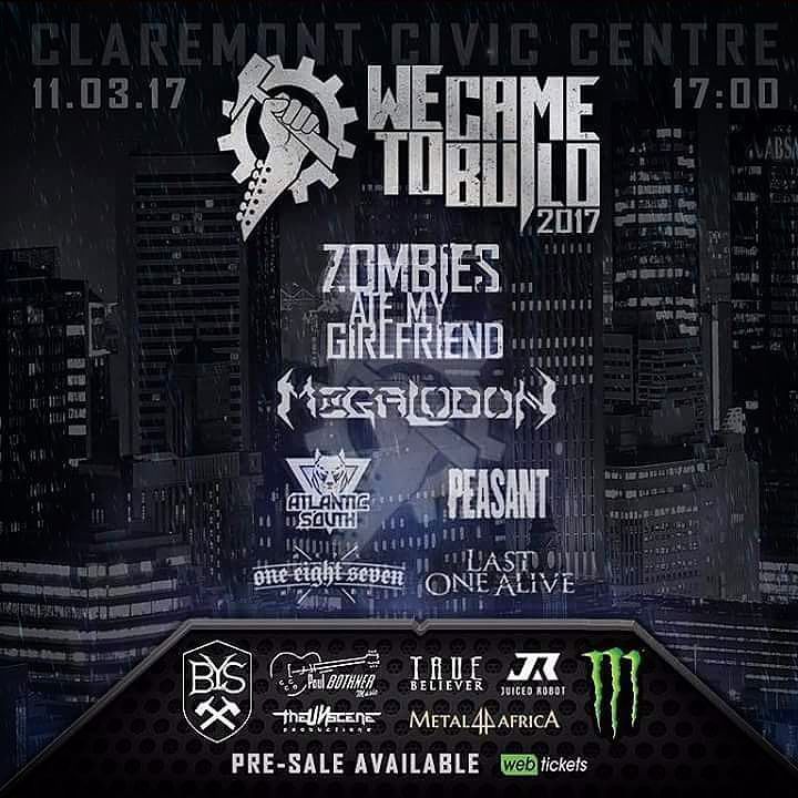 We Came To Build 2017:
An ALL AGES LIVE alternative event.
Lineup: @oneeightsevenmcpx  @la… ift.tt/2lpRtKs