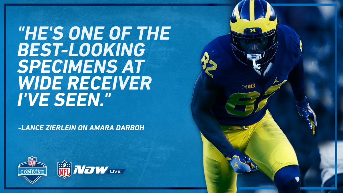 thecheckdown's tweet photo. Keep your 👀on this @UMichFootball wideout.

#NFLCombine https://t.co/68x5lf9phd