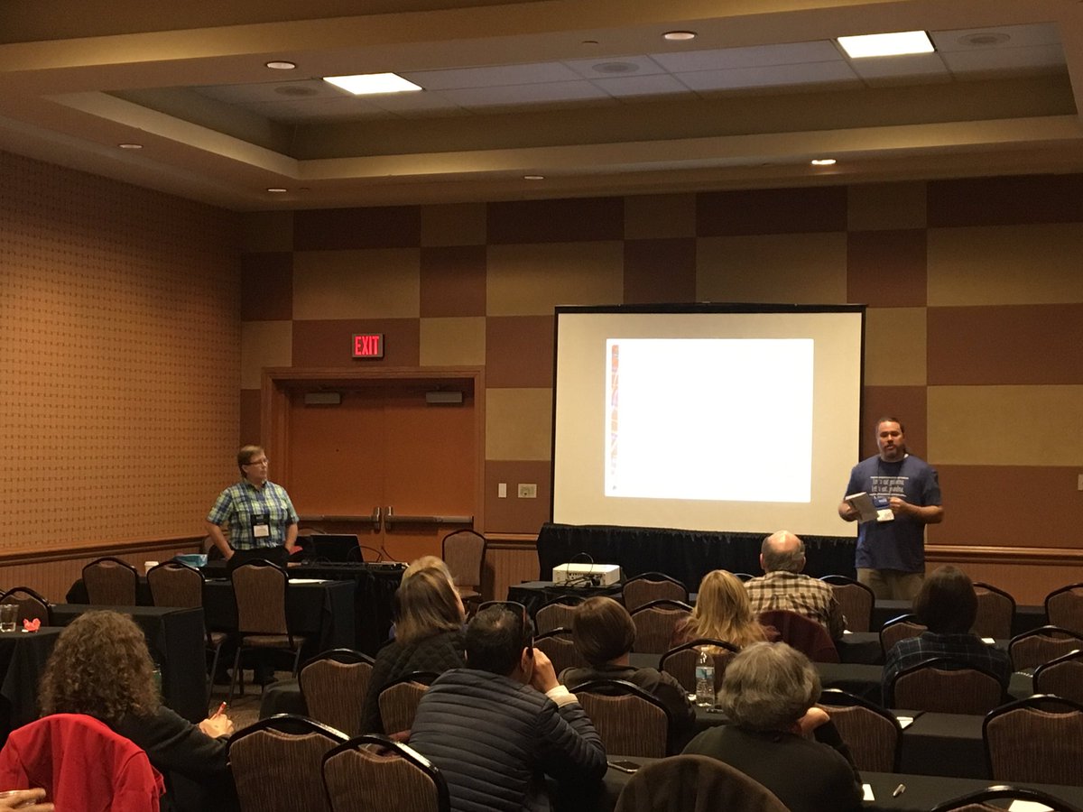 LaraMJennings's tweet photo. Drs. Corrine Schaeffer and Douglas Puharic at #NADE2017 share on their mathematics course redesign which includes a study skills component https://t.co/Du9ezWsOxV