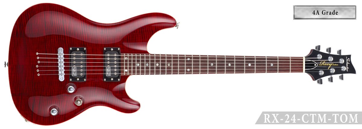 エレキギター画像bot V Twitter Schecter Rx 24 Ctm Tom 4a Grade