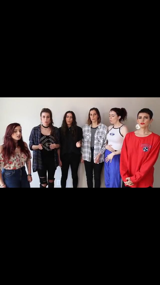 broosklynine's tweet photo. #CimorelliSaturday #CimorelliNewVideo THIS VIDEO IS SO BEAUTIFUL I'M CRYING SO MUCH I LOVE YOU ALLโค๐ญ๐น https://t.co/i5M7od9HZ5