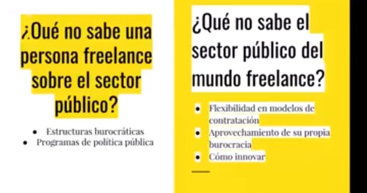 "Es necesario encontrar el punto medio entre lo público y el modelo freelancer" @Rosacris #EventoFreelancer youtube.com/watch?v=bJJsqR…