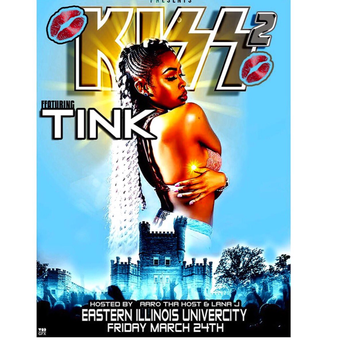 RealYungG's tweet photo. March 24th you can catch Yung G X @Official_Tink @DJUNIVERCITY live in concert at EIU hit up @DJUNIVERCITY for tickets #EIU #EIU17 #EIU18 https://t.co/naGnfUuFOL