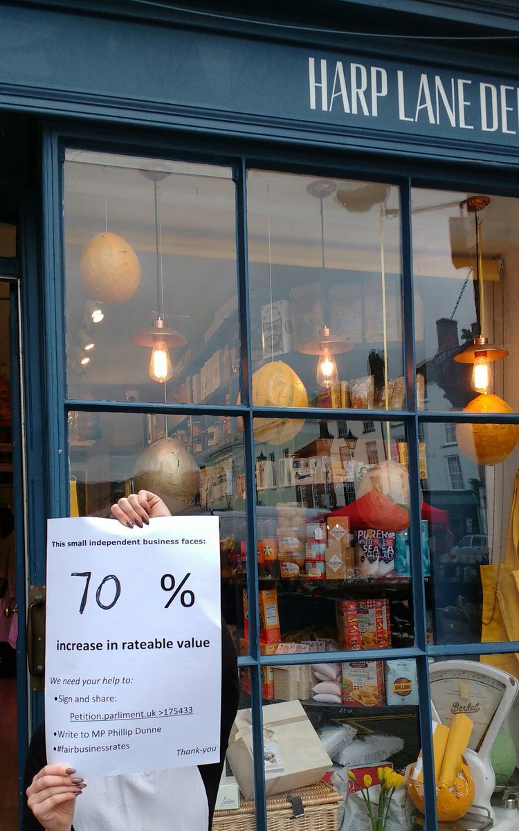 This is such a massive threat to independent businesses and small market towns across the UK. Please sign the #petition. #fairbusinessrates