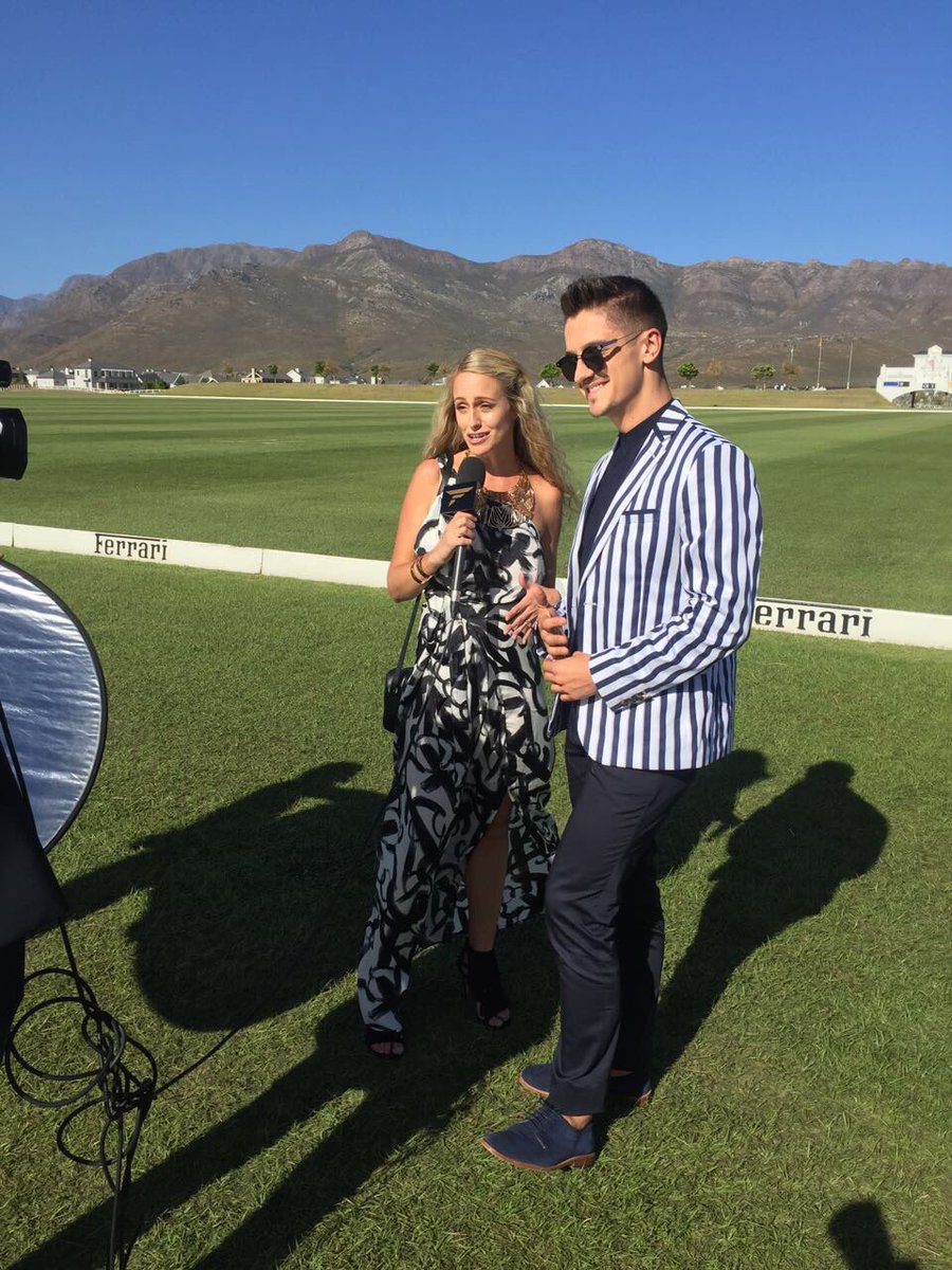 danilo_acquisto's tweet photo. Celebrating fashion and polo today ✌🏽😎
Driven by @AFI_sa
Wearing #CraigPort
#VCMastersPolo #MBFWCT17 https://t.co/9TJyoWbFsY