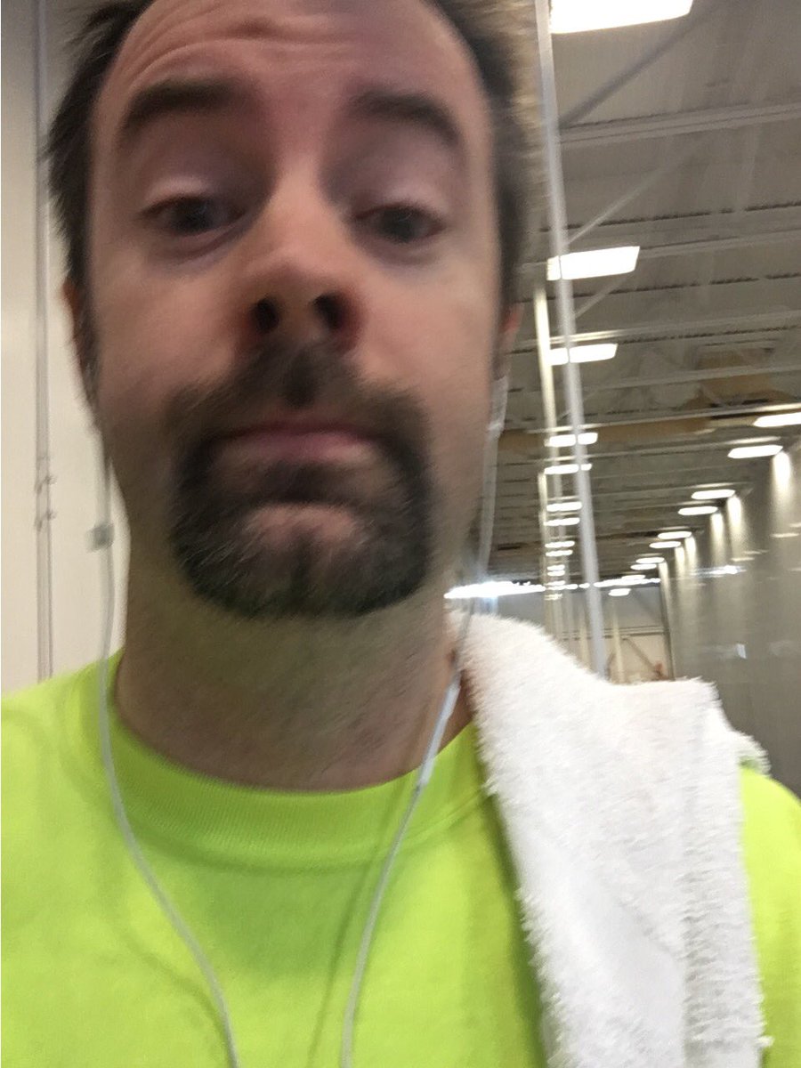 theshawnmaxwell's tweet photo. First time back after a month off. Feeling both horrible & better at the same time. #workout #running #wrighttraining https://t.co/SRO8813J4u
